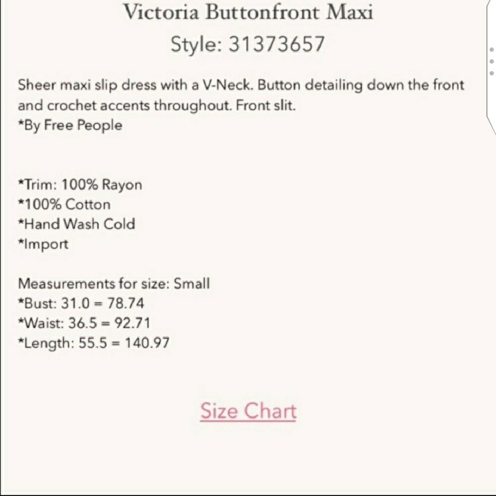 ISO / WTB 🦄 Victorian Buttonfront Maxi Blue FP - Picture 3 of 10
